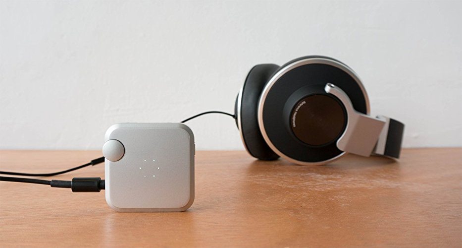 Aumeo Audio Device works with headphones