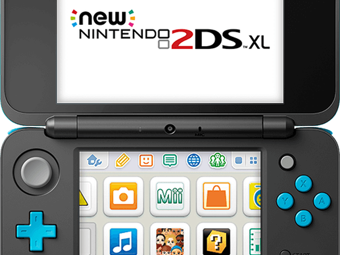Nintendo 2DS XL plays 3d games