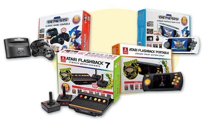 Atari Flashback and Genesis resurrected