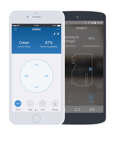 Ecovacs Deebot R95 App shows you a map of your home