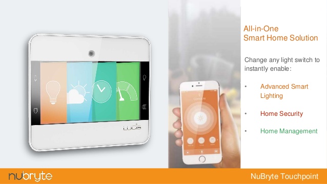 NuBryte Touchpoint works great as a security system