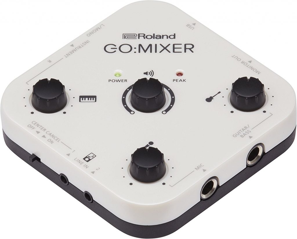 Roland GO MIXER is compact