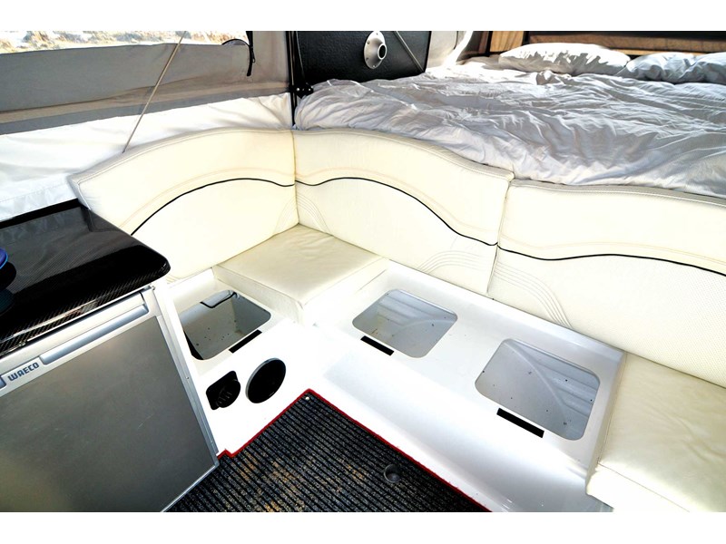 Ultimate Nexus Camper has a king size bed