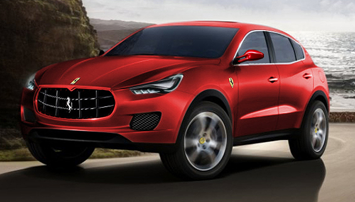 Ferrari SUV is sleek