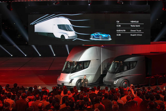 Tesla Semi is electric