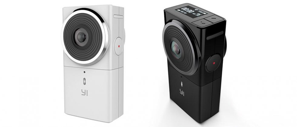 Yi 360 VR Camera comes in black and white