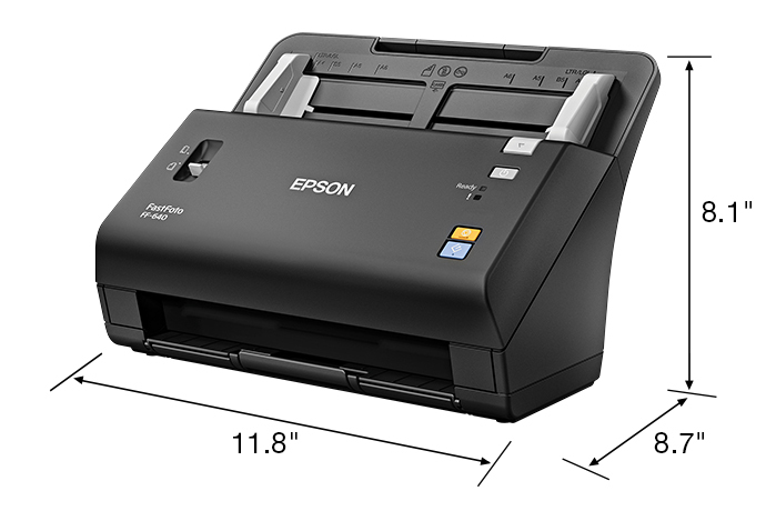 Epson FastFoto FF-640 is small