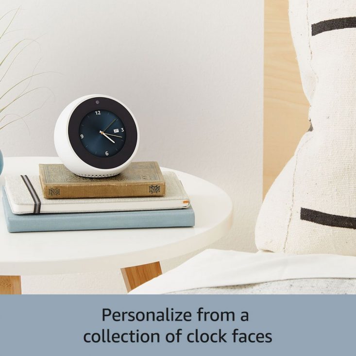 Echo Spot can be personalized