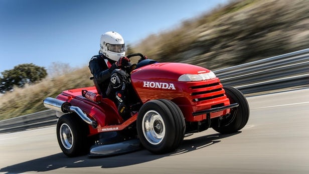 Honda Mean Mower is fast