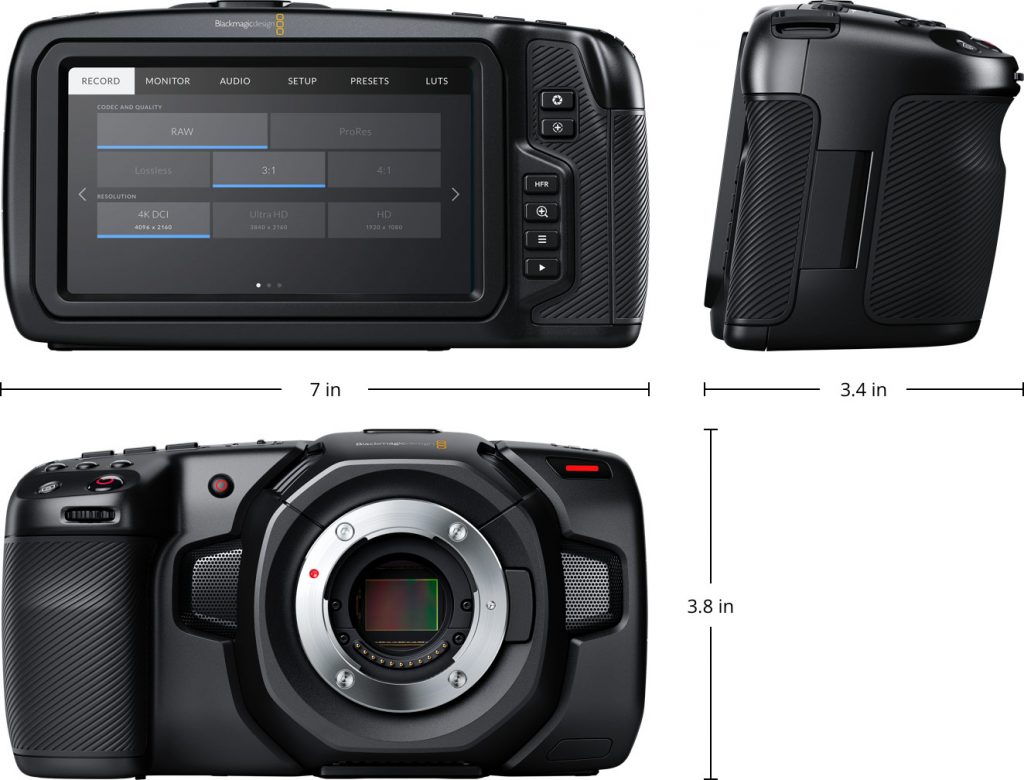 Blackmagic Pocket Cinema Camera 4K