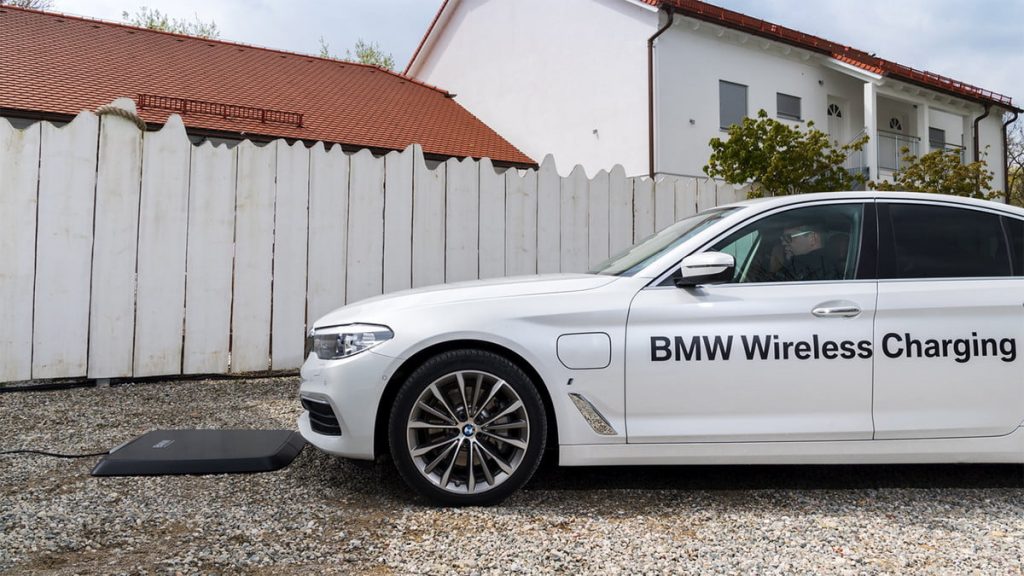 BMW Wireless Car Charging