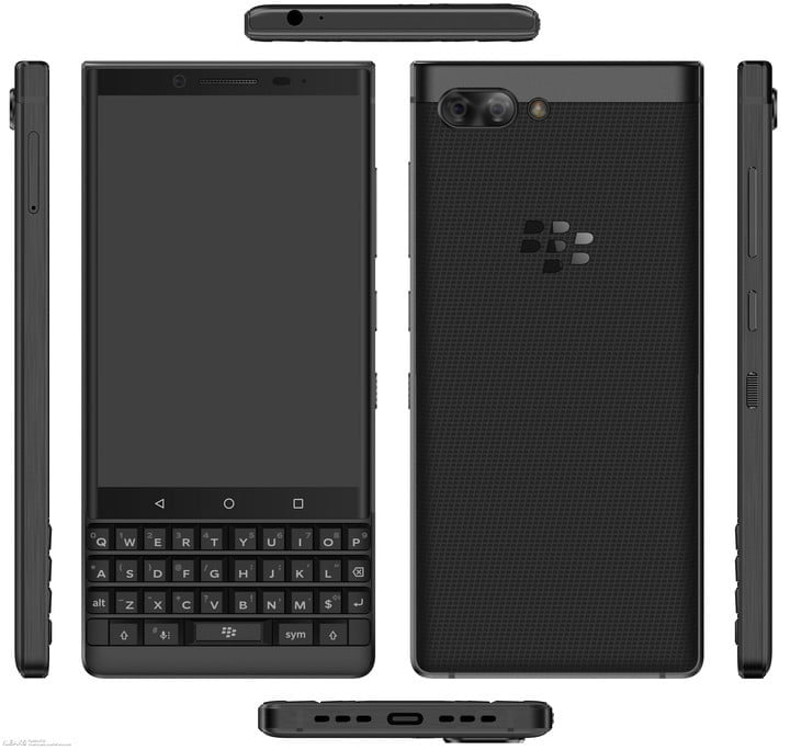Blackberry KeyTwo looks like the Blackberry KeyOne