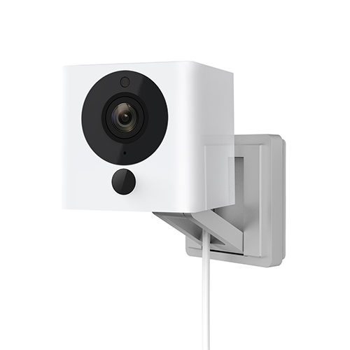 WyzeCam v2 has a wall mount