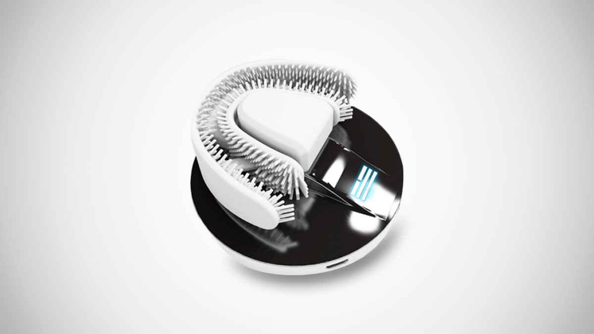 Chiiz Futuristic Hands Free Toothbrush that will Clean Teeth in 30 seconds