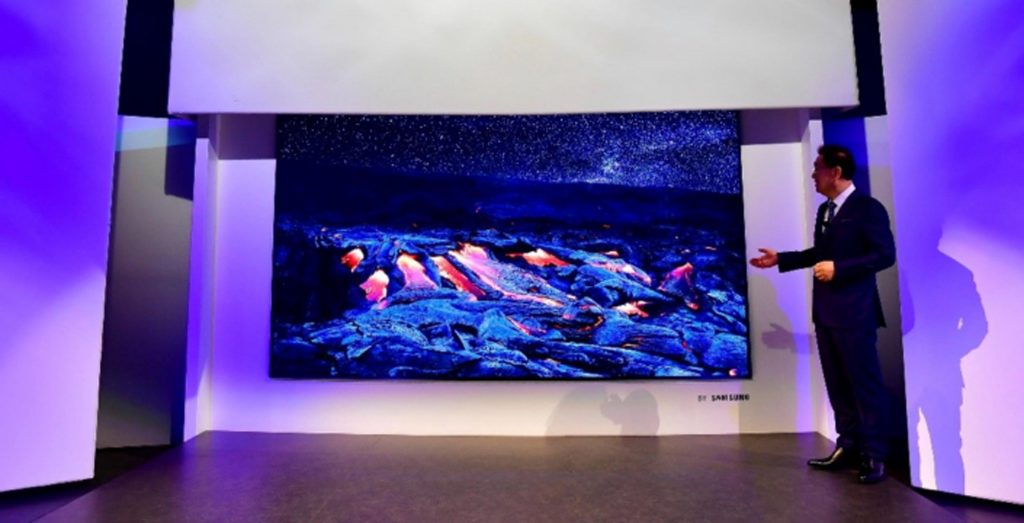 Samsung Wall TV