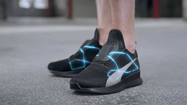 Puma Introduces Fi Intelligence) Shoes