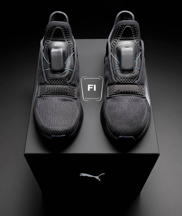 puma self lacing shoes