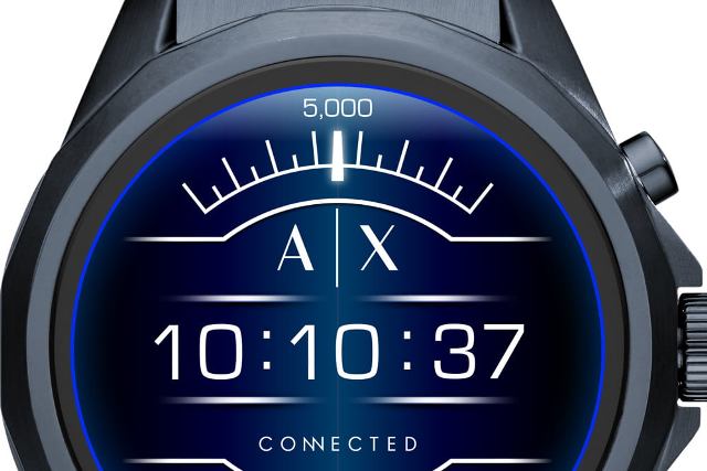 armani exchange smart watch features