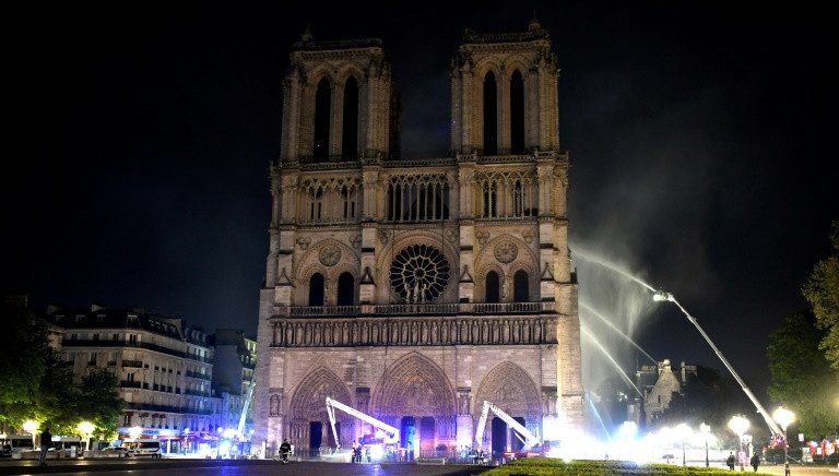 How Drones and Robots Helped the Notre Dame Fire