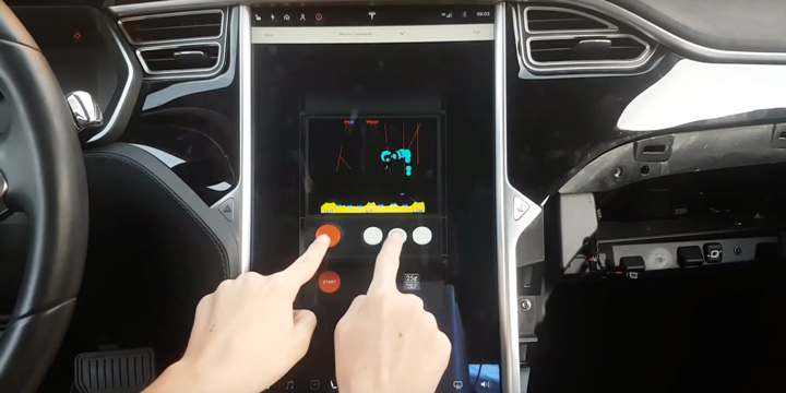 Tesla Game Display