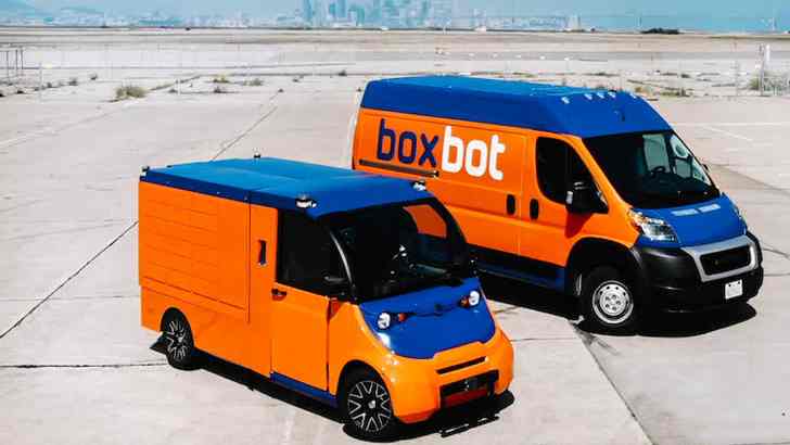 Boxbot Autonomous Last Mile Electric Delivery Vehicles