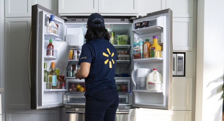 Walmart Delivers Groceries Right to Customer’s Fridge