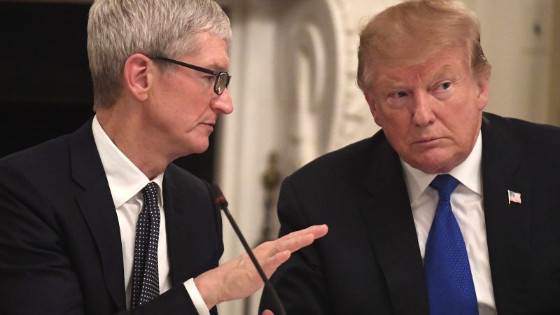 Tim Cook and Trump Talk Tariffs