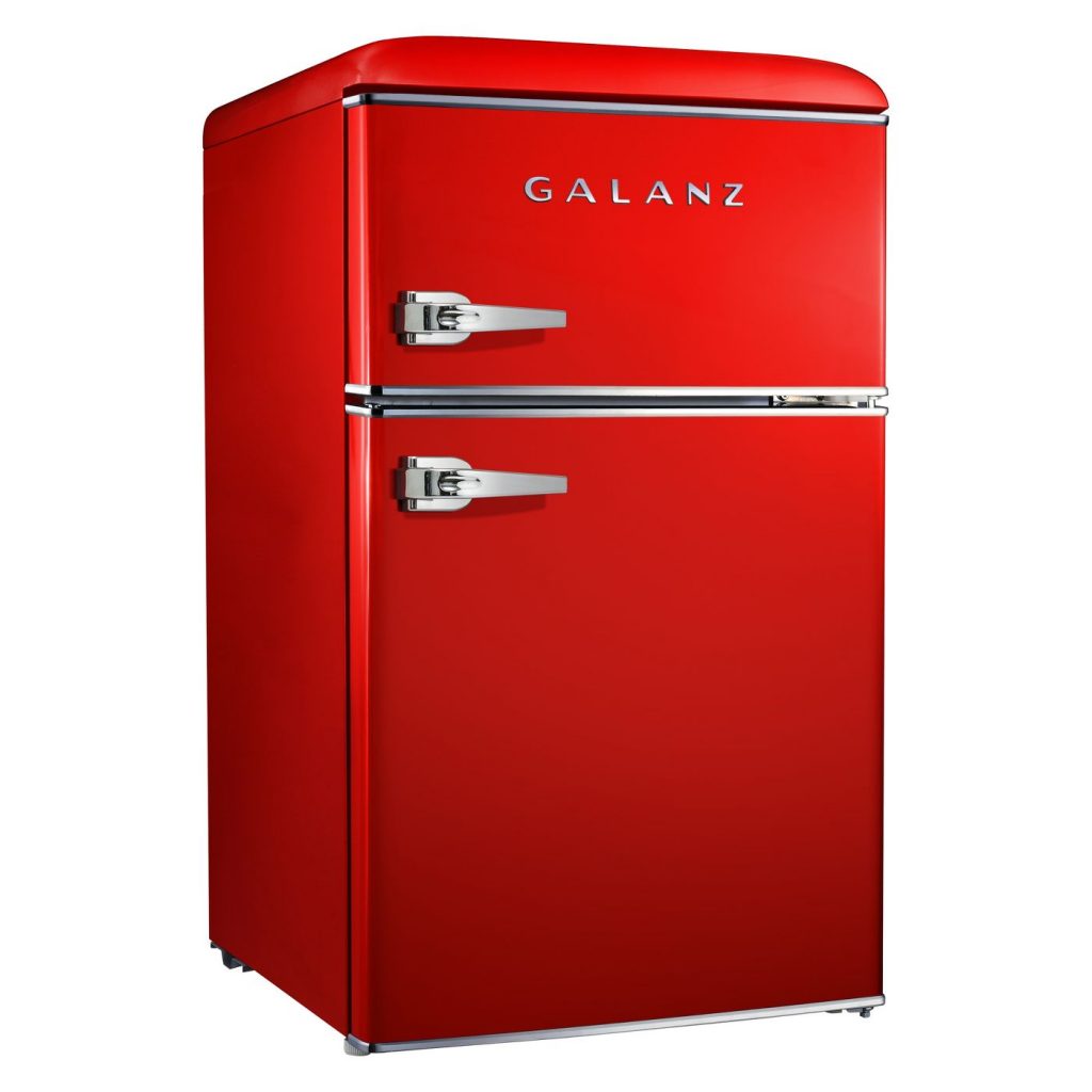 Galanz GL31RDE 3.1 cubic foot Red Retro Mini Fridge
