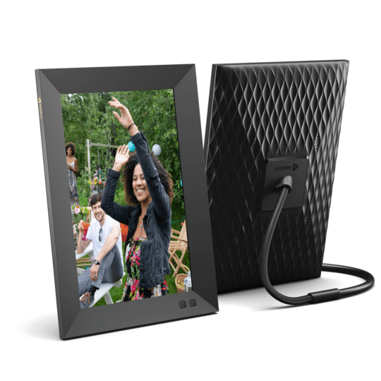 Nixplay 10 1 inch smart photo frame w10f black 