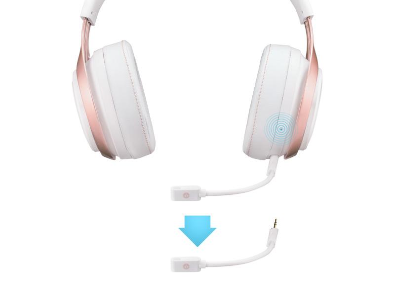 LucidSound LS35X Rose Gold Wireless Gaming Headset