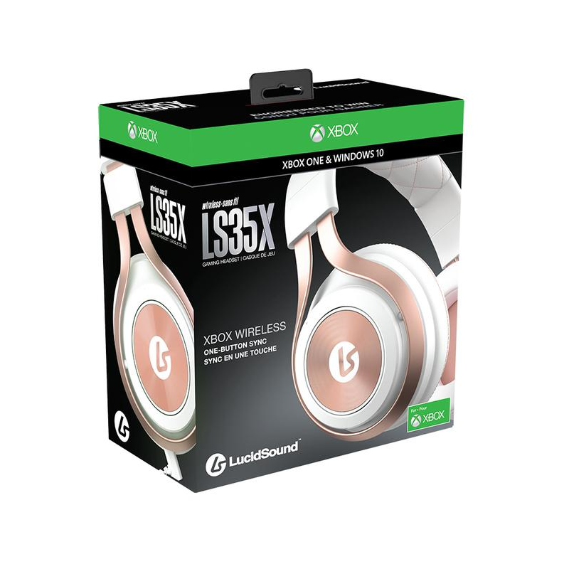 LucidSound LS35X Rose Gold Wireless Gaming Headset