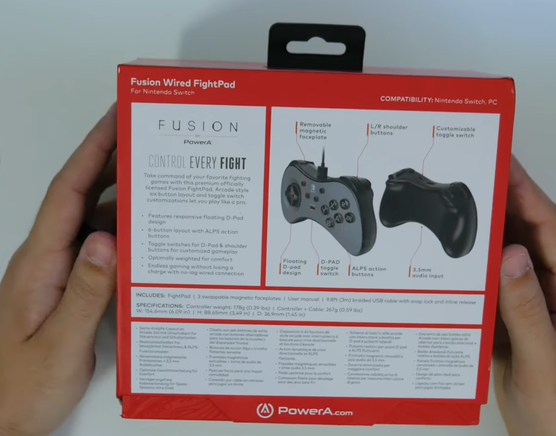 PowerA FUSION Wired FightPad