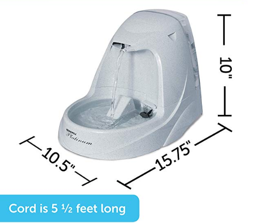 PetSafe Drinkwell Platinum Pet Fountain