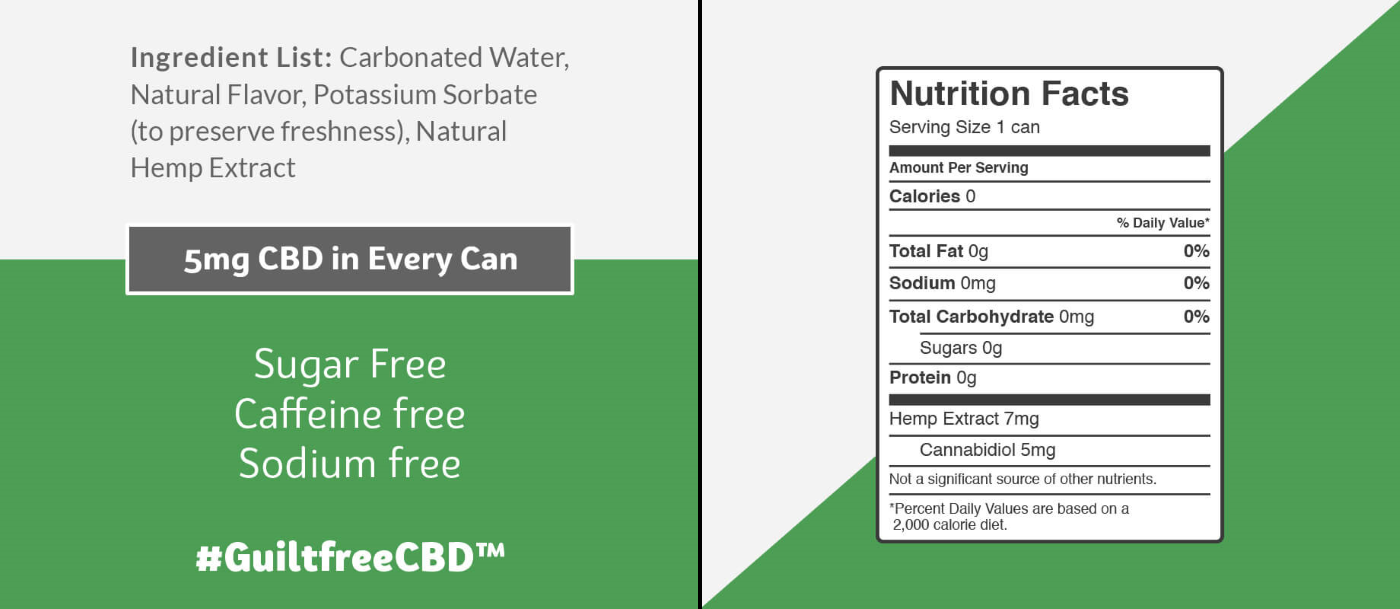 CBD Seltzer Ingredients