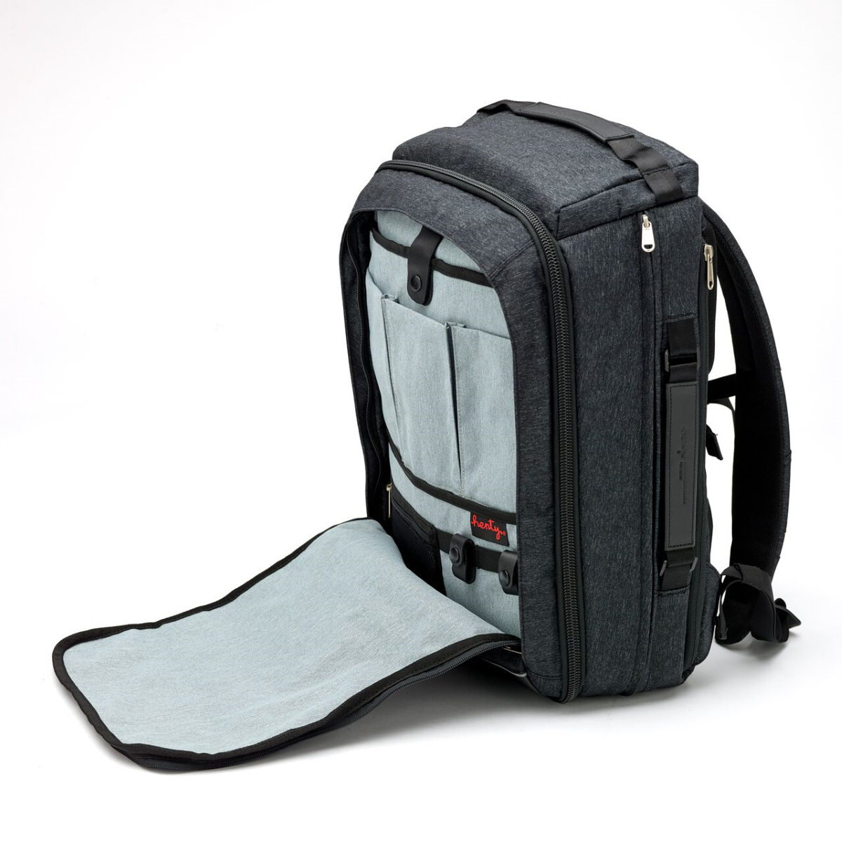 Henty Travel Brief Backpack Carry Clever Design