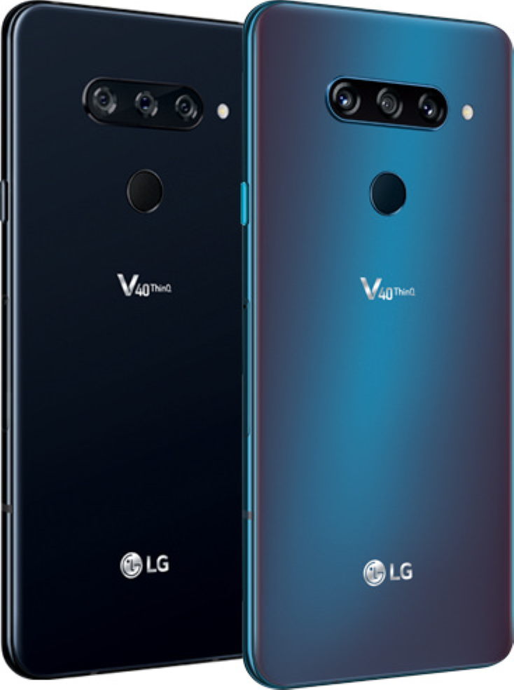 LG V40's Two Color Models