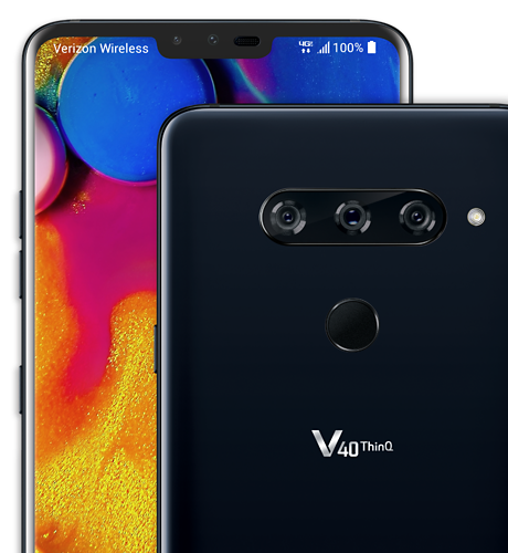 LG V40's Five Cameras