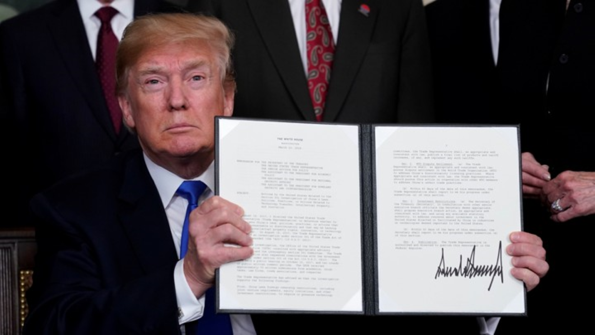 Trump Administration US-China Trade War Tariffs