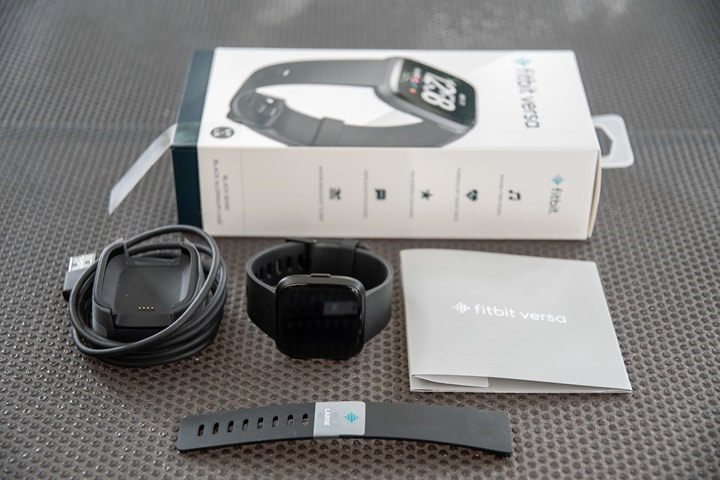 fitbit versa 2 what's in the box