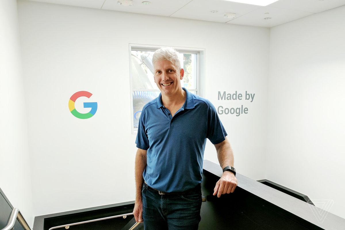 Google Senior VP and CEO Rick Osterloh