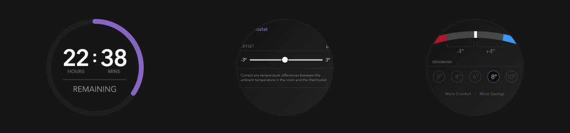 iDevices Thermostat Customization