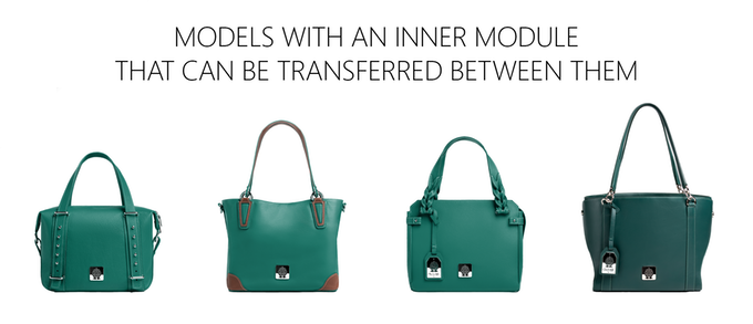 Clover Bag - Removable Inner Part - Available Models