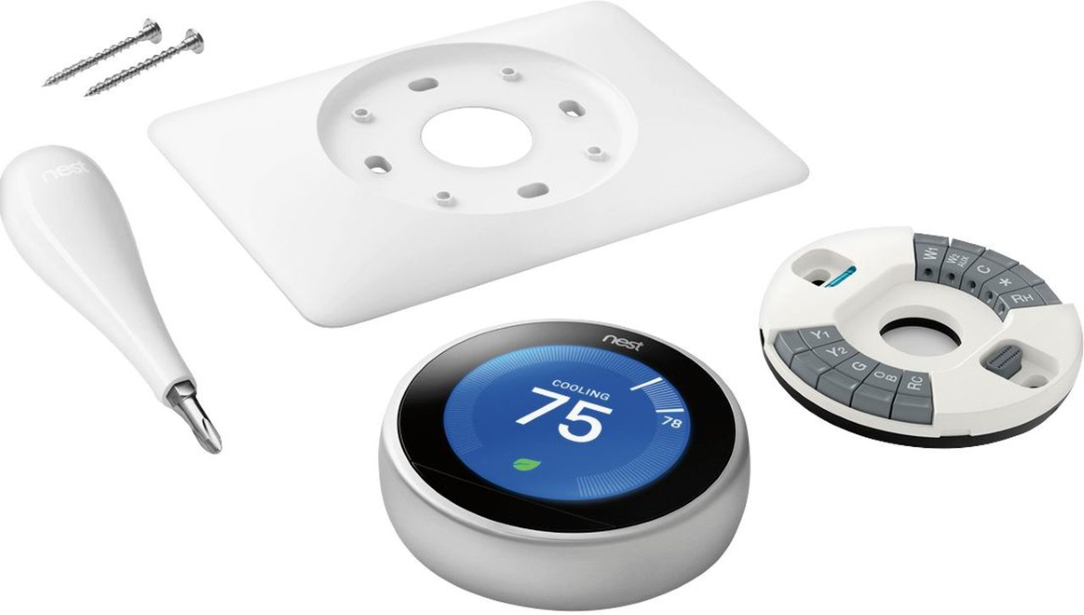 Google Nest Learning Thermostat - Box Contents