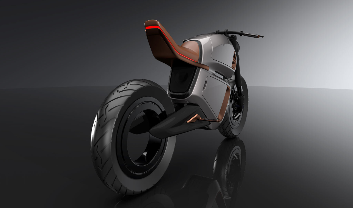 NAWA Racer - Hubless Rear Wheel, LED Taillight and Duck-Tailed Seat (2)