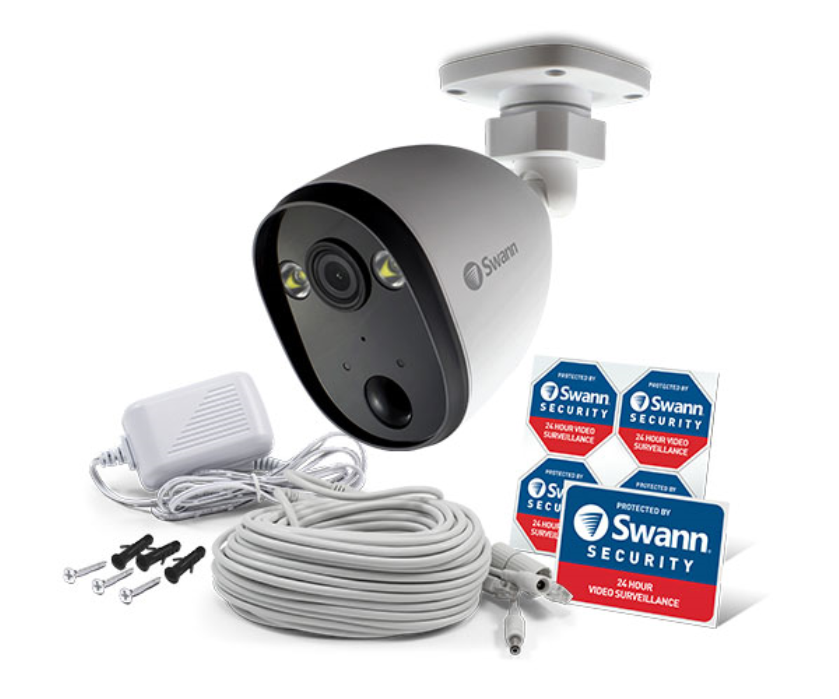 Swann Spotlight Security Camera - Box Contents