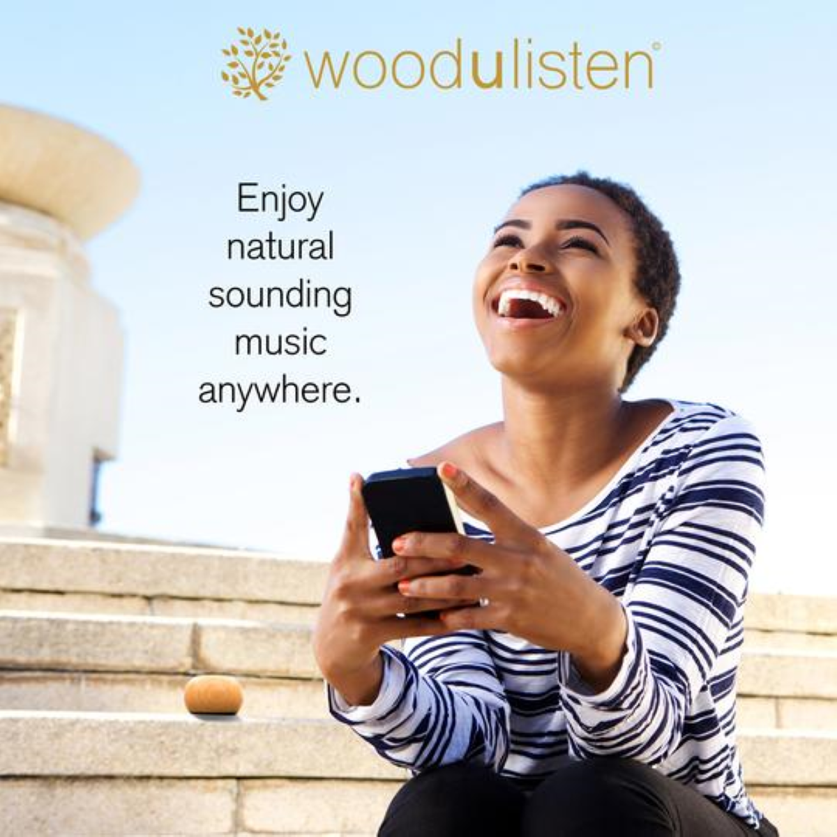 Woodulisten TWS Speakers - Built-In Rechargable Batteries for Portability