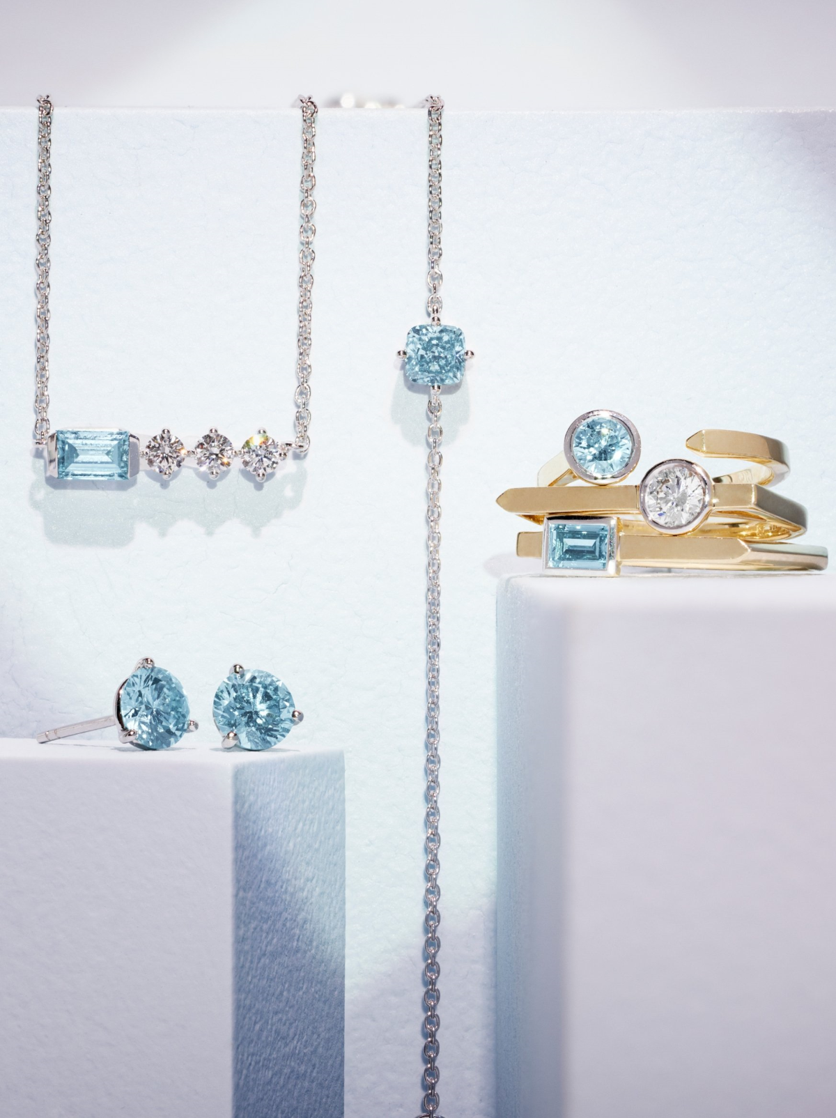 Lightbox Diamond Jewelry Collections - Blue Moon Collection