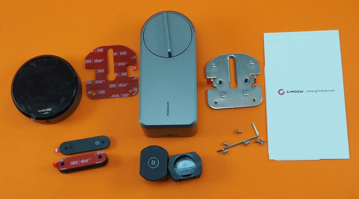 Gimdow Smart Lock - Box Contents (1)