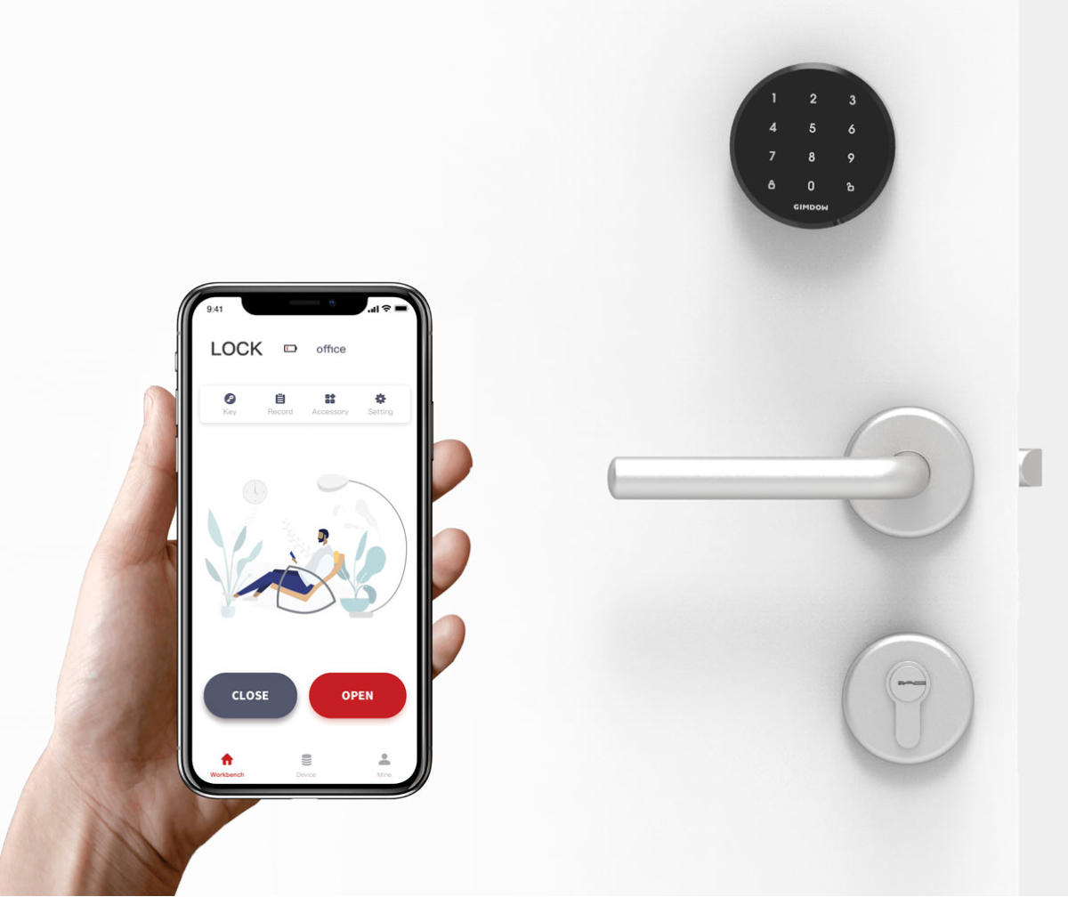 Gimdow Smart Door Locks - Full Acess Control