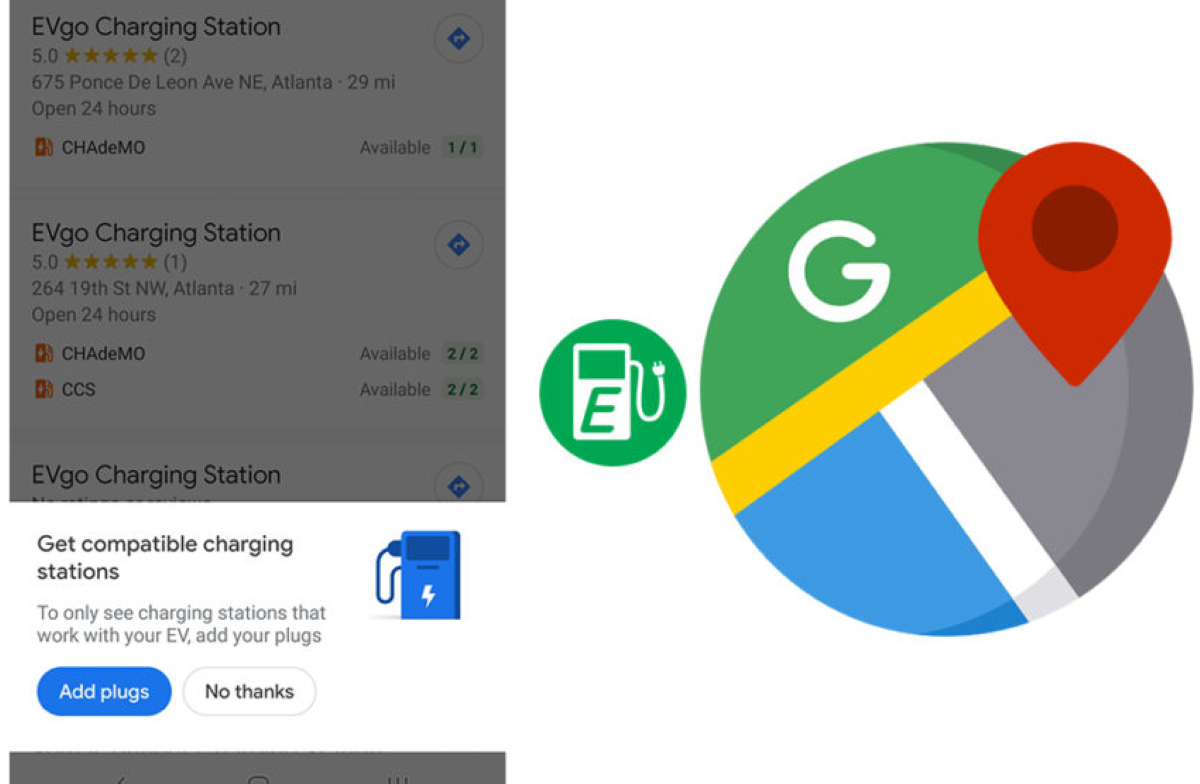 Google Maps - Filtering Chargings Stations by Plug/Connector Type